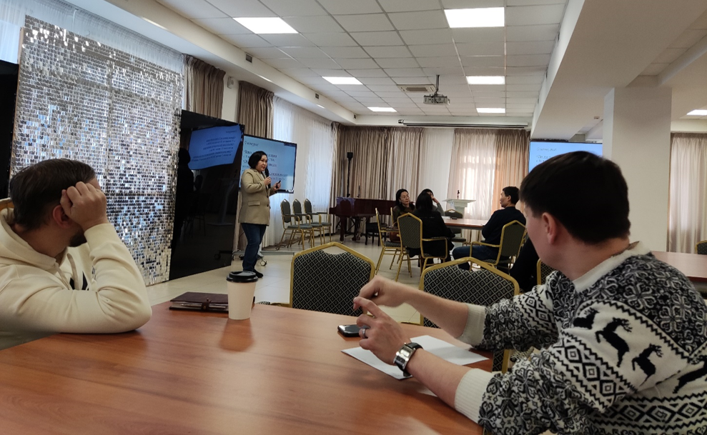 Начальник отдела публикации документов Наталья Ильина приняла участие в обучающем семинаре по подготовке грантовой заявки на конкурс Президентского фонда культурных инициатив
