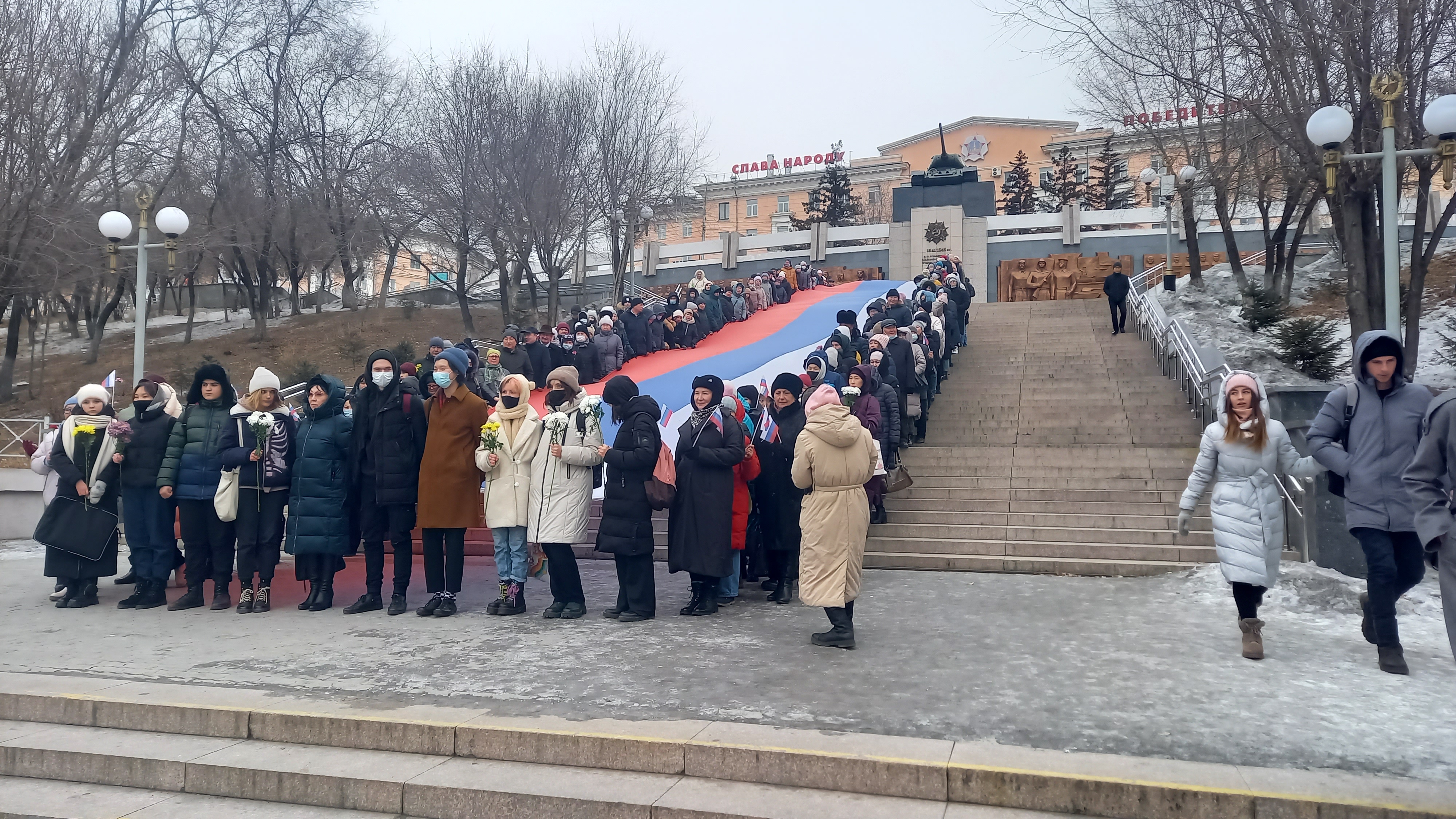 Сотрудники Госархива Бурятии  приняли участие в Минуте молчания