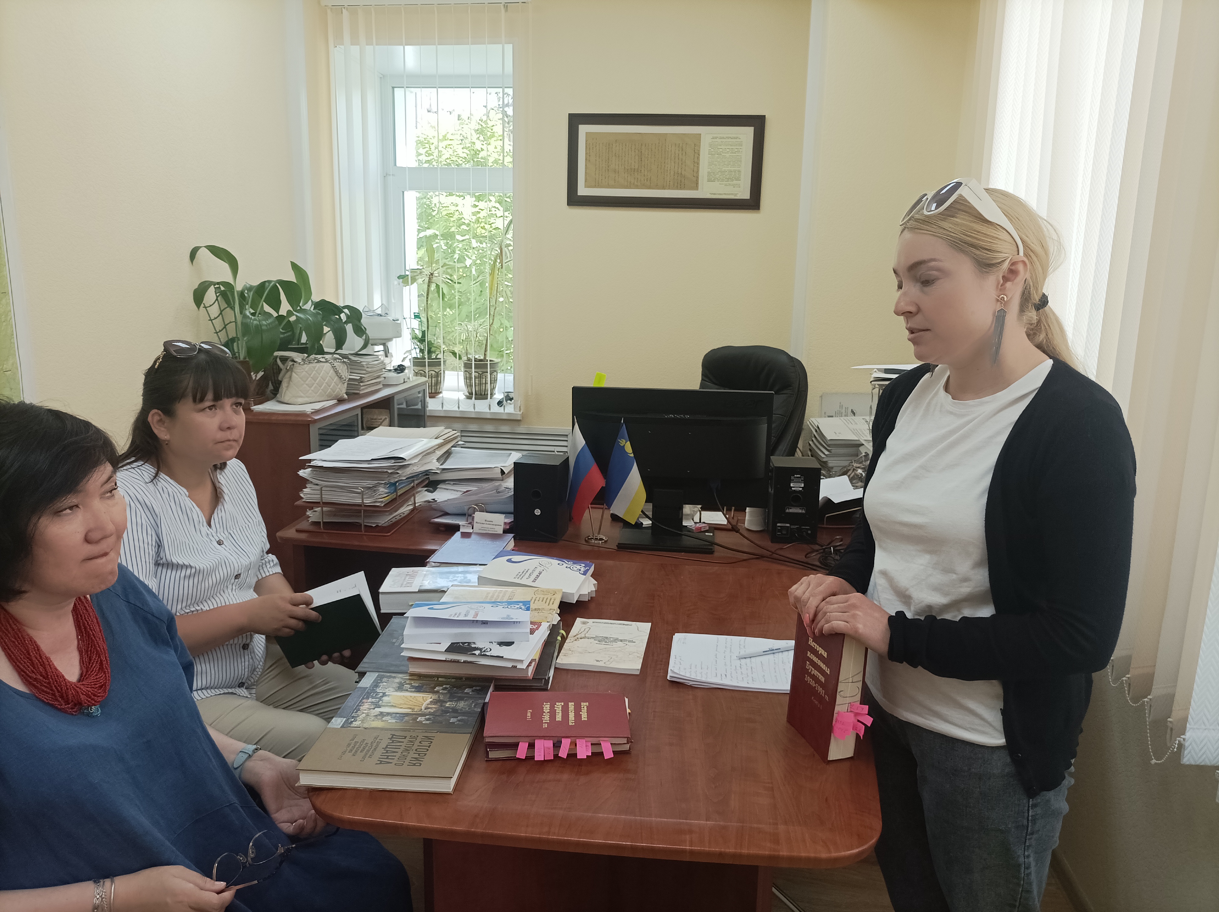 Стажировка архивистов в ГАРБ