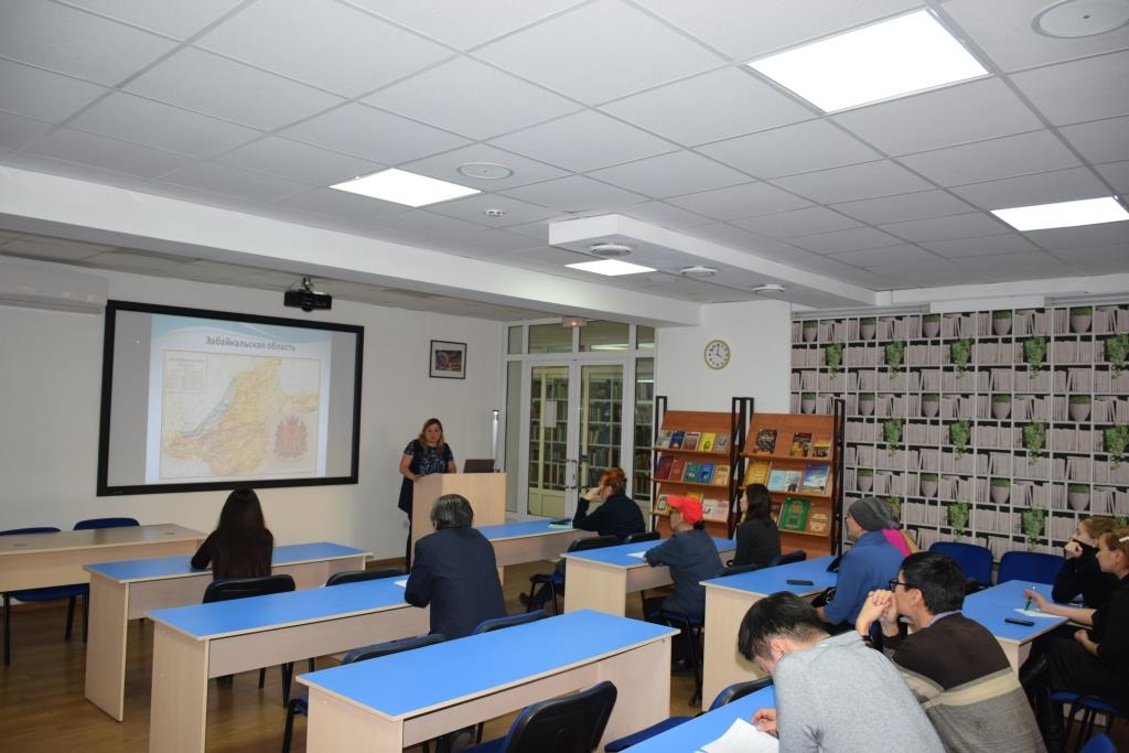 24 октября 2019 г. в Научной библиотеке Бурятского государственного университета им. Доржи Банзарова состоялась очередная лекция в рамках публичного лектория «Архивные встречи»