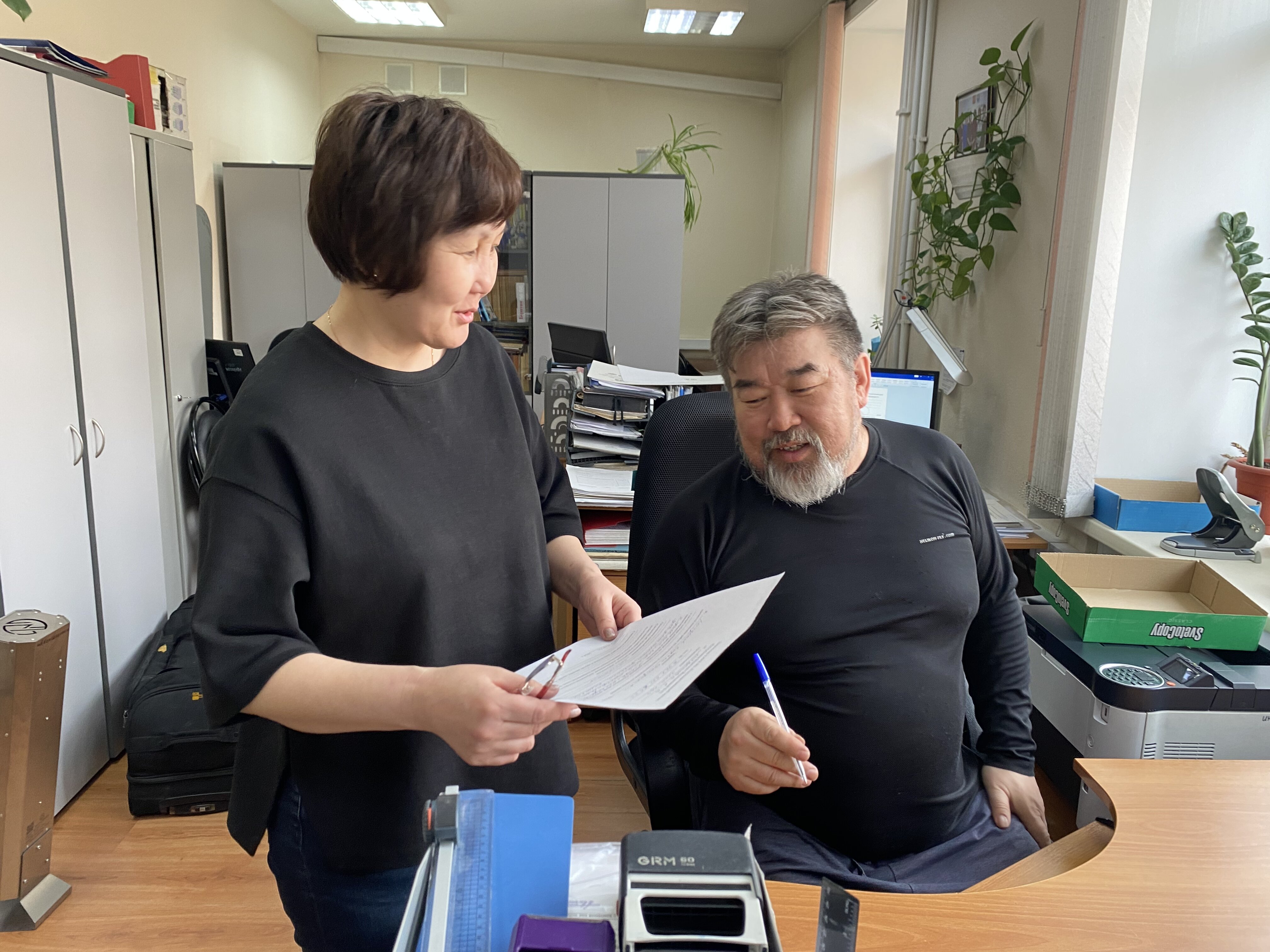 В Государственный архив Республики Бурятия поступили документы режиссера, художника-постановщика Солбона Лыгденова